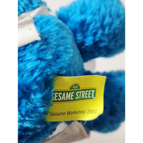 Sesame Street Bakery Cookie Monster 2002 bean bottom stuffed - Picture 4 of 6